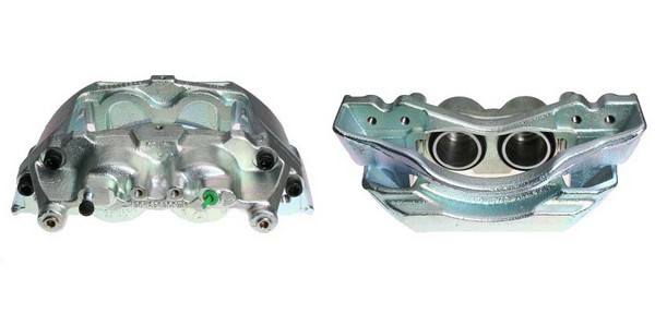 Bromsok, Framaxel, Framför axeln, Vänster Budweg caliper 344432 BUDWEG CALIPER