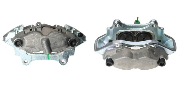 Bromsok, framaxel vänster, Bakom axeln Budweg caliper 344458 BUDWEG CALIPER