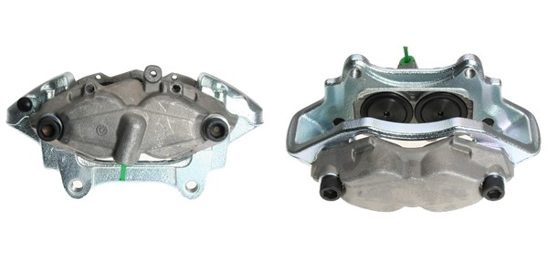 Bromsok, framaxel höger, Bakom axeln Budweg caliper 344459 BUDWEG CALIPER