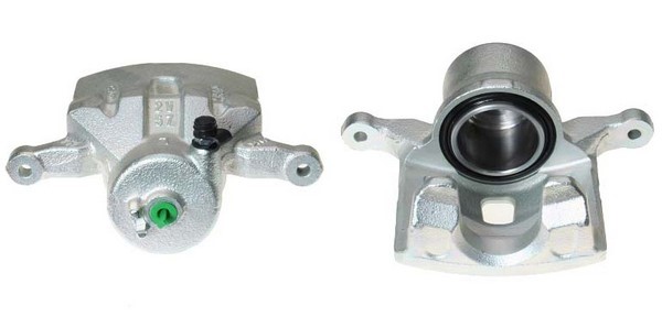 Bromsok, Framaxel, Vänster, Bakom axeln Budweg caliper 344518 BUDWEG CALIPER