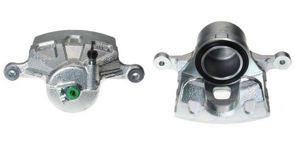 Bromsok, Framaxel, Vänster, Bakom axeln Budweg caliper 344520 BUDWEG CALIPER