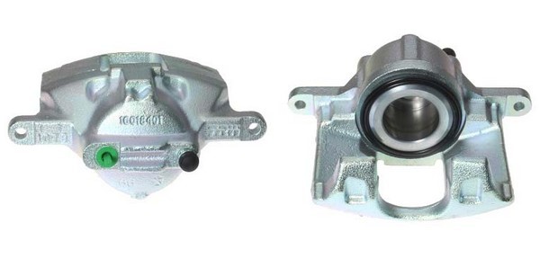 Bromsok, framaxel vänster, Bakom axeln Budweg caliper 344606 BUDWEG CALIPER