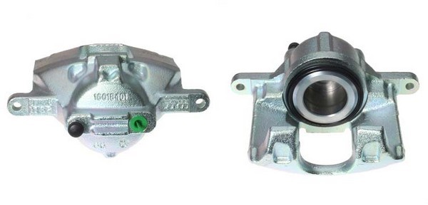 Bromsok, framaxel höger, Bakom axeln Budweg caliper 344607 BUDWEG CALIPER