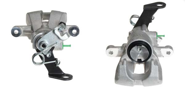 Bromsok, Bakaxel, Vänster, Bakom axeln Budweg caliper 344698 BUDWEG CALIPER