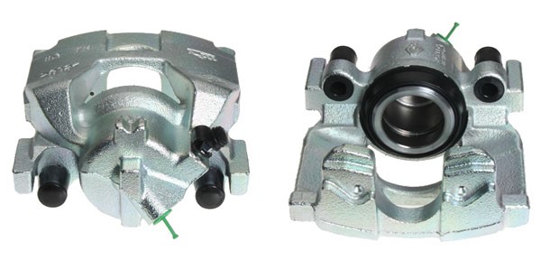 Bromsok, Framför axeln, framaxel höger Budweg caliper 344795 BUDWEG CALIPER