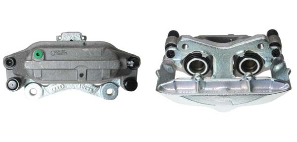Bromsok, Framaxel, Vänster, Bakom axeln Budweg caliper 344800 BUDWEG CALIPER