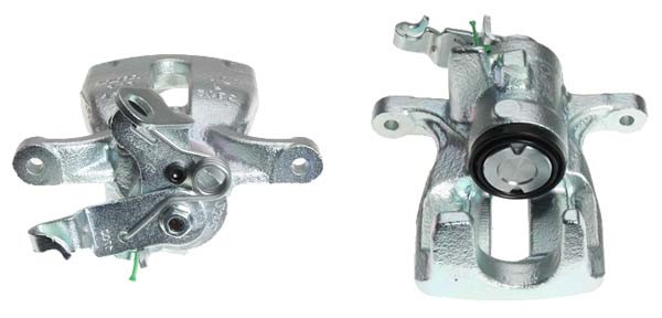 Bromsok, Framför axeln, Bakaxel vänster Budweg caliper 344806 BUDWEG CALIPER