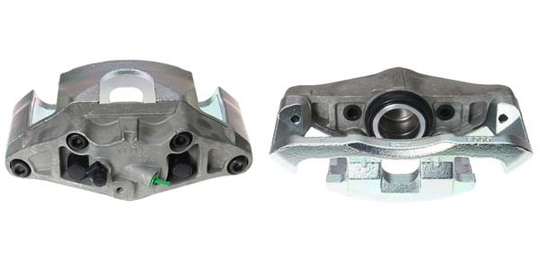 Bromsok, Framaxel, Höger, Bakom axeln Budweg caliper 344813 BUDWEG CALIPER