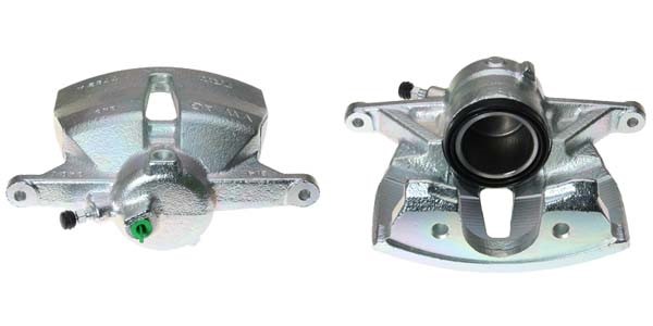 Bromsok, Framför axeln, framaxel vänster Budweg caliper 344834 BUDWEG CALIPER