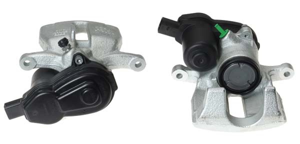 Bromsok, Framför axeln, Bakaxel vänster Budweg caliper 344864 BUDWEG CALIPER