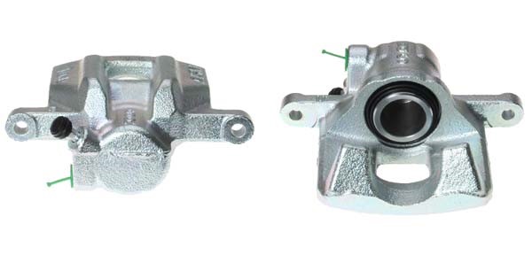 Bromsok, Bakaxel, Höger, Bakom axeln Budweg caliper 344887 BUDWEG CALIPER