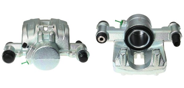 Bromsok, Framför axeln, Bakaxel vänster Budweg caliper 344976 BUDWEG CALIPER