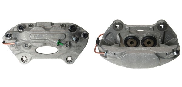 Bromsok, framaxel vänster, Bakom axeln Budweg caliper 344988 BUDWEG CALIPER