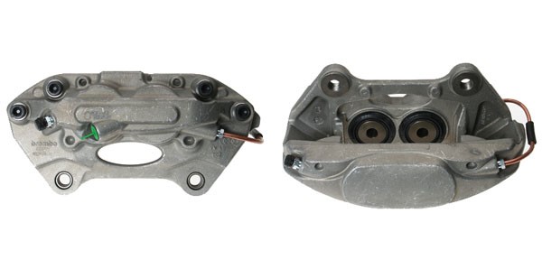 Bromsok, framaxel höger, Bakom axeln Budweg caliper 344989 BUDWEG CALIPER