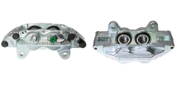 Bromsok, Framaxel, Vänster, Bakom axeln Budweg caliper 345008 BUDWEG CALIPER