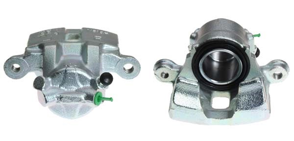 Bromsok, Framaxel, Vänster, Bakom axeln Budweg caliper 345024 BUDWEG CALIPER