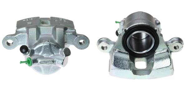 Bromsok Solid, Framaxel, Höger, Bakom axeln Budweg caliper 345025 BUDWEG CALIPER