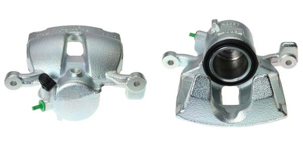 Bromsok, Framför axeln, framaxel vänster Budweg caliper 345124 BUDWEG CALIPER