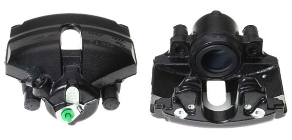 Bromsok, Framaxel, Framför axeln, Vänster Budweg caliper 345126 BUDWEG CALIPER