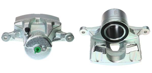 Bromsok, Framaxel, Framför axeln, Vänster Budweg caliper 345180 BUDWEG CALIPER