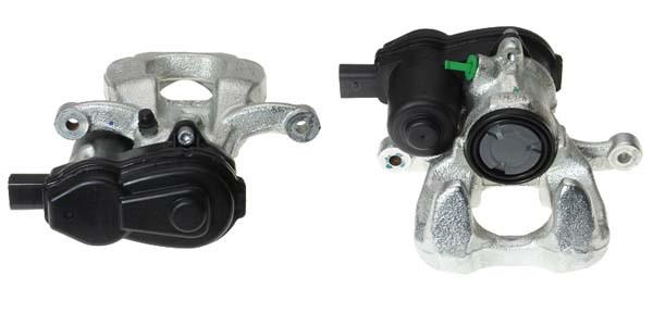 Bromsok, Framför axeln, Bakaxel vänster Budweg caliper 345206 BUDWEG CALIPER