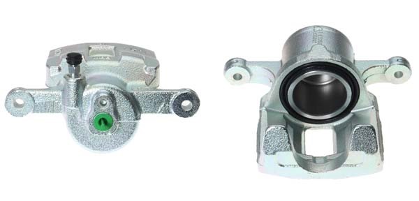 Bromsok, Framaxel, Framför axeln, Vänster Budweg caliper 345250 BUDWEG CALIPER