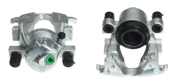 Bromsok, Framaxel, Vänster, Höger, Bakom axeln Budweg caliper 345 BUDWEG CALIPER