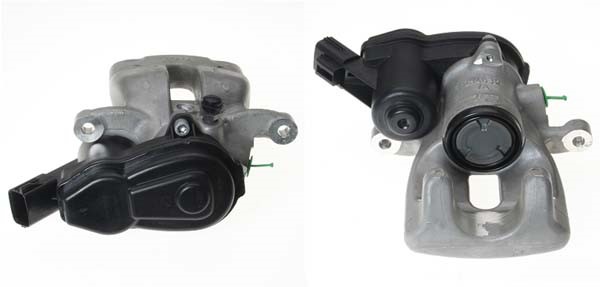 Bromsok, Bakaxel vänster, Bakom axeln Budweg caliper 345310 BUDWEG CALIPER