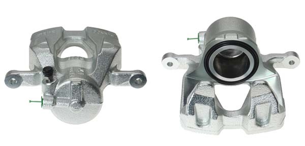 Bromsok, Framför axeln, framaxel vänster Budweg caliper 345328 BUDWEG CALIPER
