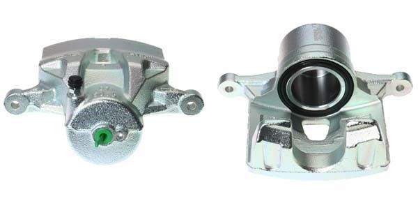 Bromsok, framaxel höger, Bakom axeln Budweg caliper 345407 BUDWEG CALIPER