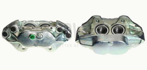Bromsok, framaxel vänster, Bakom axeln Budweg caliper 345424 BUDWEG CALIPER Bromsok, framaxel vänster, Bakom axeln Budweg caliper 345424 BUDWEG CALIPER