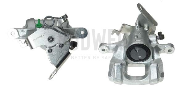 Bromsok, Bakaxel, Vänster, Bakom axeln Budweg caliper 345440 BUDWEG CALIPER