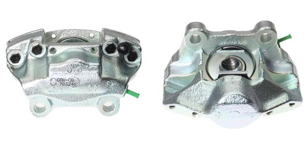 Bromsok, Bakaxel, Vänster, Bakom axeln Budweg caliper 34730 BUDWEG CALIPER