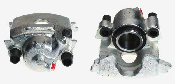 Bromsok, Framaxel, Vänster, Bakom axeln Budweg caliper 34822 BUDWEG CALIPER