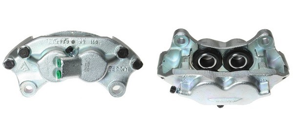 Bromsok, Framaxel, Framför axeln, Vänster Budweg caliper 34860 BUDWEG CALIPER