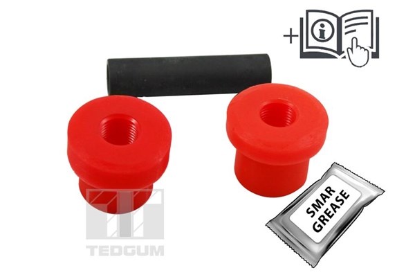 Bussning, länkarm, Bakaxel, Inre, Ytter, Nedre Tedgum 00087494 TEDGUM Bussning, länkarm, Bakaxel, Inre, Ytter, Nedre Tedgum 00087494 TEDGUM