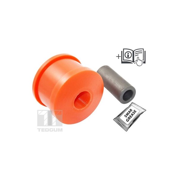 Bussning, axelhållare, Bakaxel, båda sidor Tedgum TED96165 TEDGUM Bussning, axelhållare, Bakaxel, båda sidor Tedgum TED96165 TEDGUM