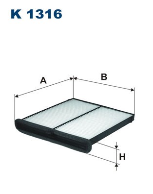 Kupefilter Filtron K 1316 FILTRON