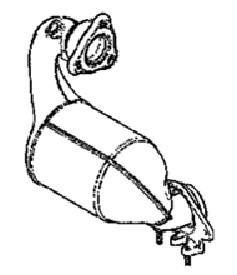 Katalysator Klarius 312517 Klarius