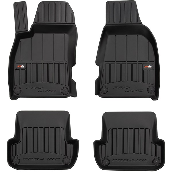 Gummimatta, kupé	 3D PROLINE AUDI A4 B7 2005-2008 Frogum 3D407084