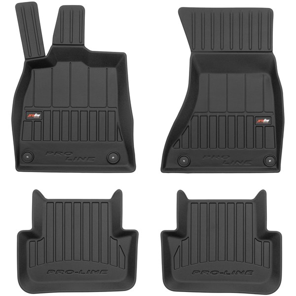 Gummimatta, kupé	 3D PROLINE AUDI A4 B8 2007-2015 Frogum 3D407114