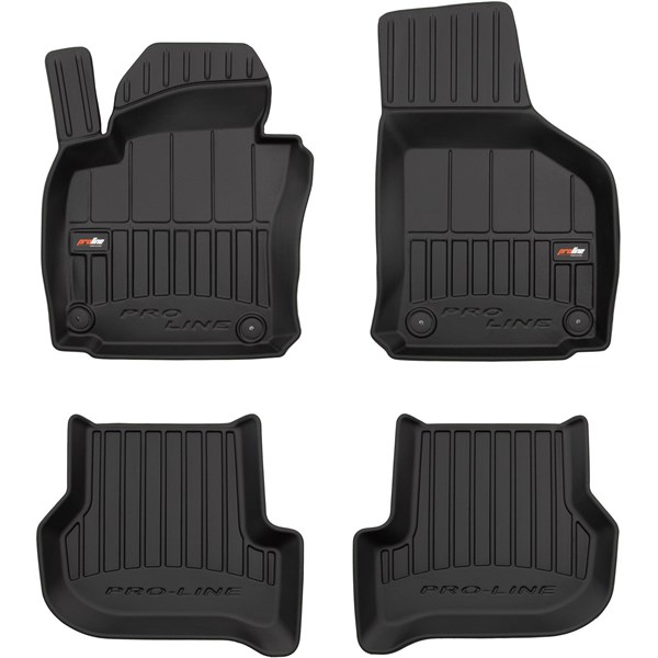 Gummimatta, kupé	 3D PROLINE Seat Leon II 2005-2012