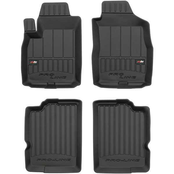 Gummimatta, kupé	 3D PROLINE Fiat Panda II 2003-2012 Frogum 3D407