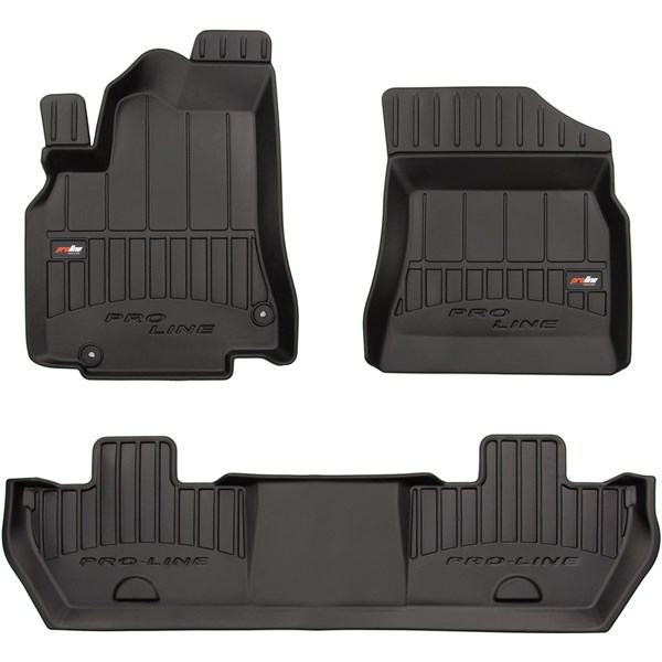 Gummimatta, kupé	 3D PROLINE CITROEN Berlingo II 2008-2018 Frogum