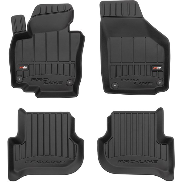 Gummimatta, kupé	 3D PROLINE Skoda Yeti 2009-2017 Frogum 3D407329