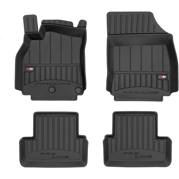 Gummimatta, kupé	 3D PROLINE Renault Megane III 2008-2015 Frogum 