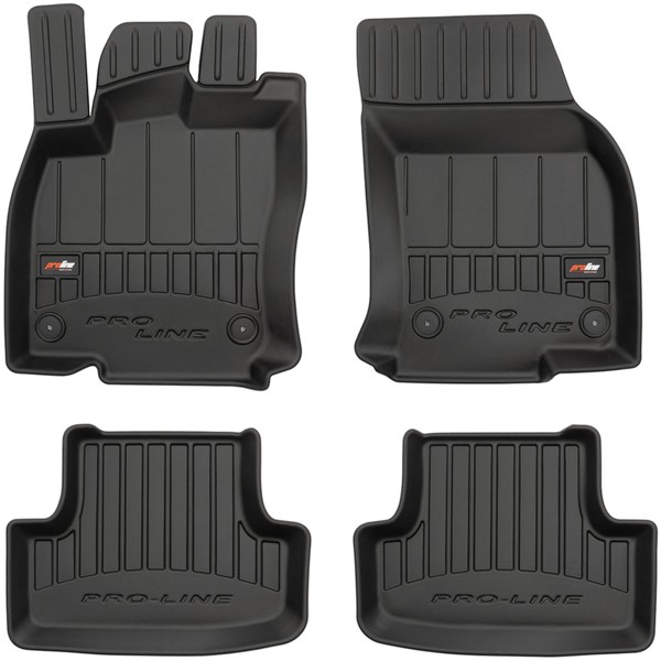 Gummimatta, kupé	 3D PROLINE AUDI Q2 2016-2020 Frogum 3D407602