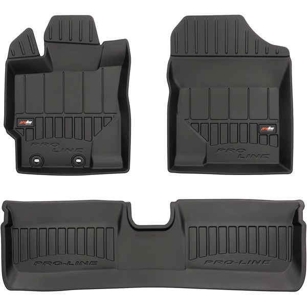 Gummimatta, kupé	 3D PROLINE Toyota Yaris III 2011-2019