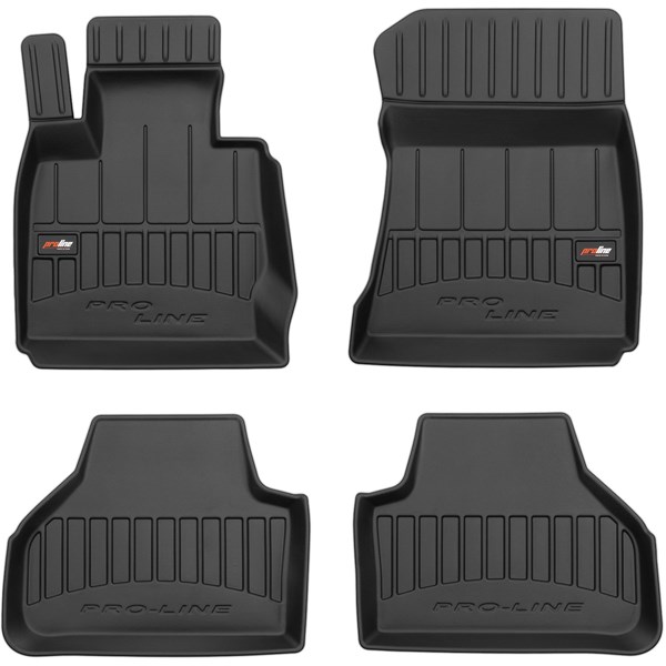 Gummimatta, kupé	 3D PROLINE BMW X4 F26 2014-2018 Frogum 3D408425