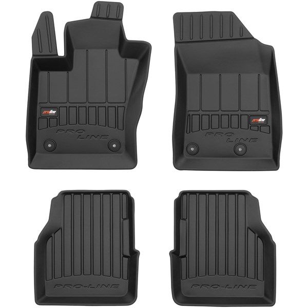 Gummimatta, kupé	 3D PROLINE Jeep Compass II 2016-... Frogum 3D40